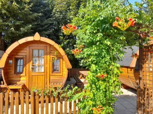 Schlaffass-Camping Gutshof Donauried Günzburg Buitenkant foto