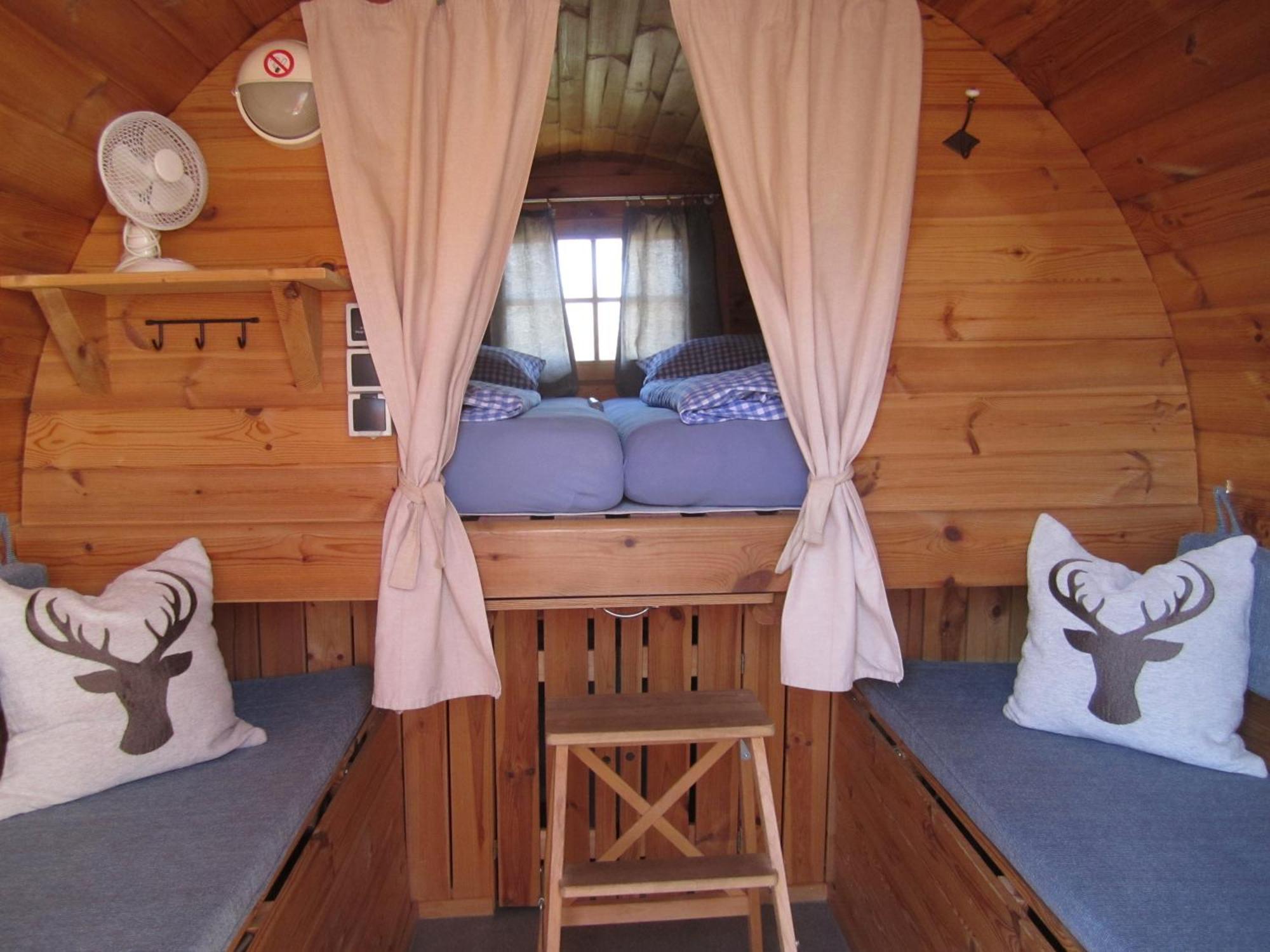 Schlaffass-Camping Gutshof Donauried Günzburg Buitenkant foto
